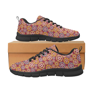 Gear Pattern Print Design 04 Women's Sneaker Shoes