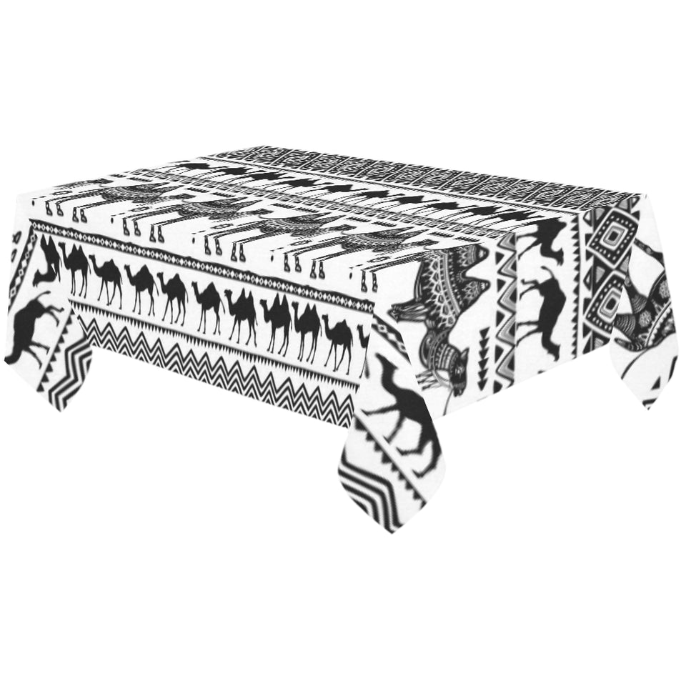 Camel polynesian tribal pattern Tablecloth