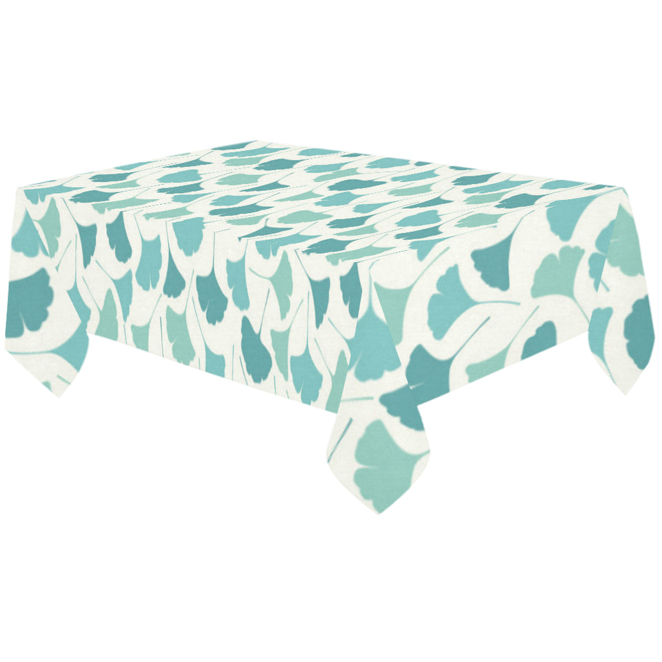 Green ginkgo leaves pattern Tablecloth