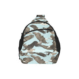 Eagle Pattern Print Design 01 All Over Print Chest Bag