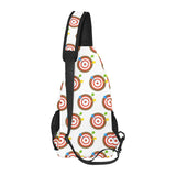 Darts Pattern Print Design 04 All Over Print Chest Bag