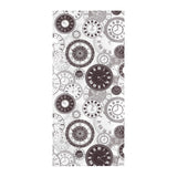 Classic vintage clock pattern Beach Towel