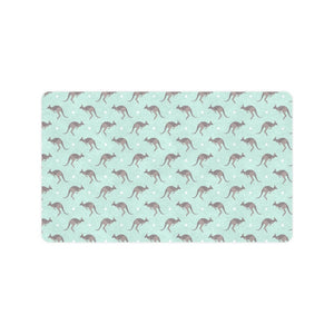Kangaroo pattern background Doormat