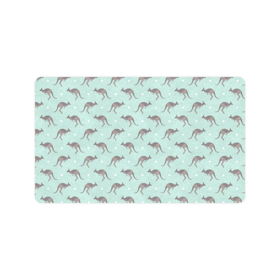 Kangaroo pattern background Doormat