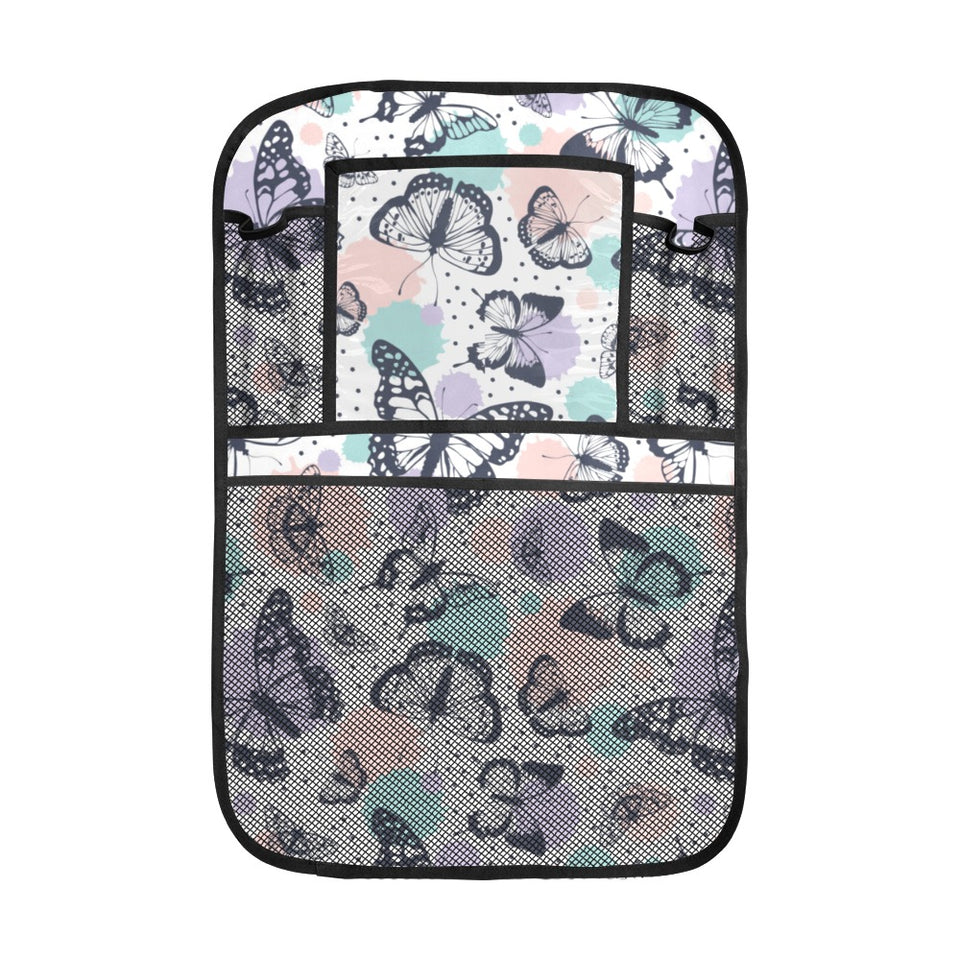 Butterfly pattern Car Seat Back Organizer