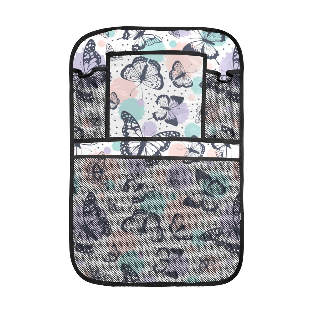 Butterfly pattern Car Seat Back Organizer