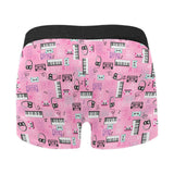 Piano Pattern Print Design 01 Men's All Over Print Boxer Briefs Men's Underwear