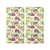 Paassion fruit pattern Gauze Curtain