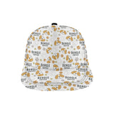 Cute beagle dog pattern background All Over Print Snapback Cap