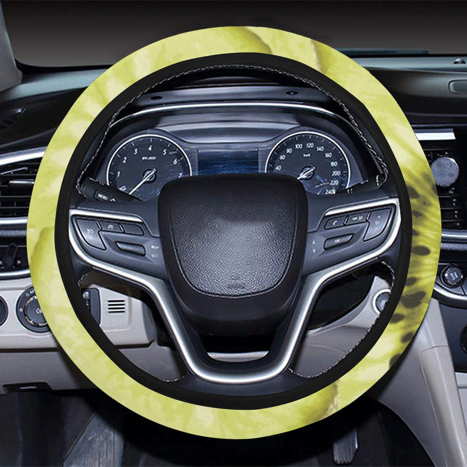 Sliced kiwi pattern Car Steering Wheel Cover