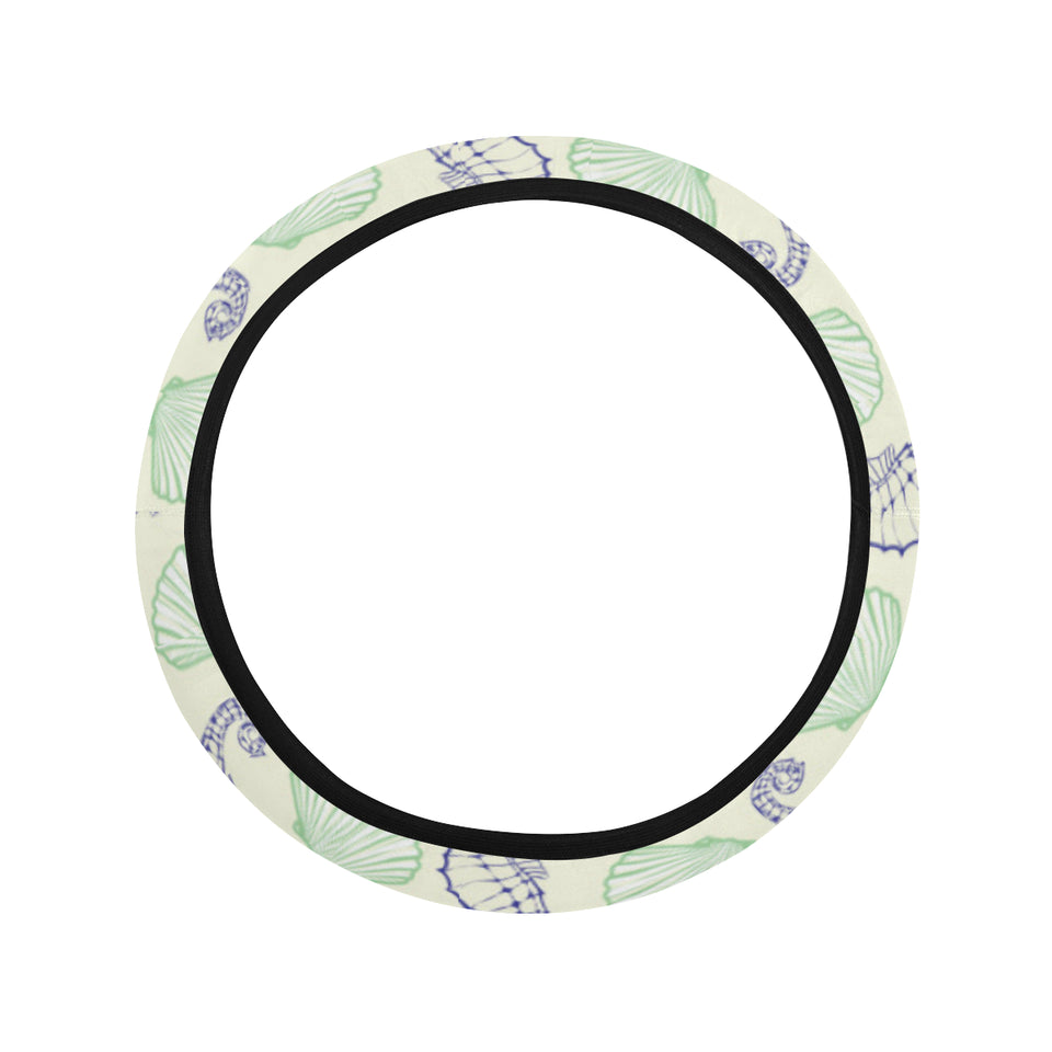 Seahorse shell pattern Car Steering Wheel Cover