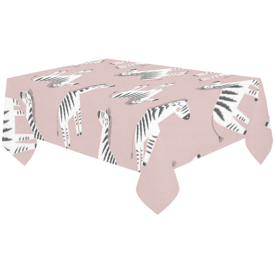 Cute zebra pattern Tablecloth