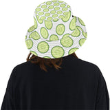 Cucumber slices pattern Unisex Bucket Hat