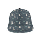 windmill tree pattern All Over Print Snapback Cap