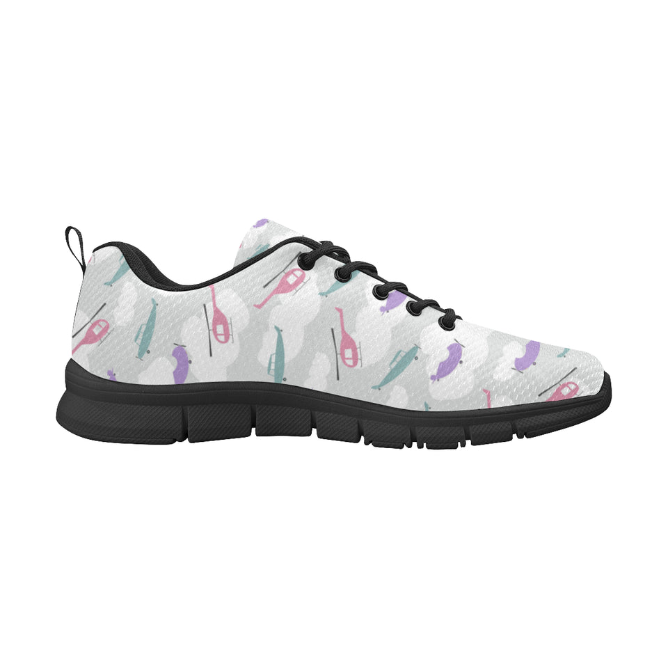 Helicopter plane pattern Women's Sneaker Shoes