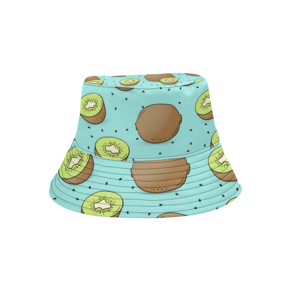 Kiwi blue background Unisex Bucket Hat