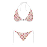 Colorful donut pattern Sexy Bikinis Two-Piece Swimsuits