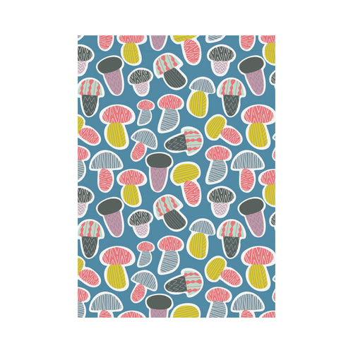 Colorful mushroom design pattern House Flag Garden Flag