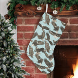 Eagle Pattern Print Design 01 Christmas Stocking