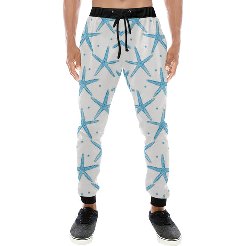 Watercolor starfish pattern Unisex Casual Sweatpants