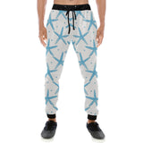 Watercolor starfish pattern Unisex Casual Sweatpants