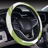 Cucumber sketch pattern Car Steering Wheel Cover