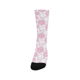 Sketch guava pattern Crew Socks