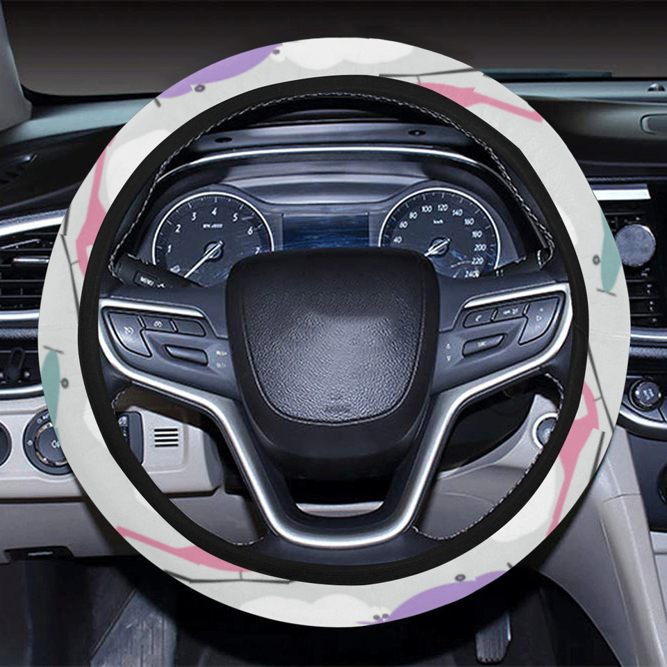 Helicopter plane pattern Car Steering Wheel Cover