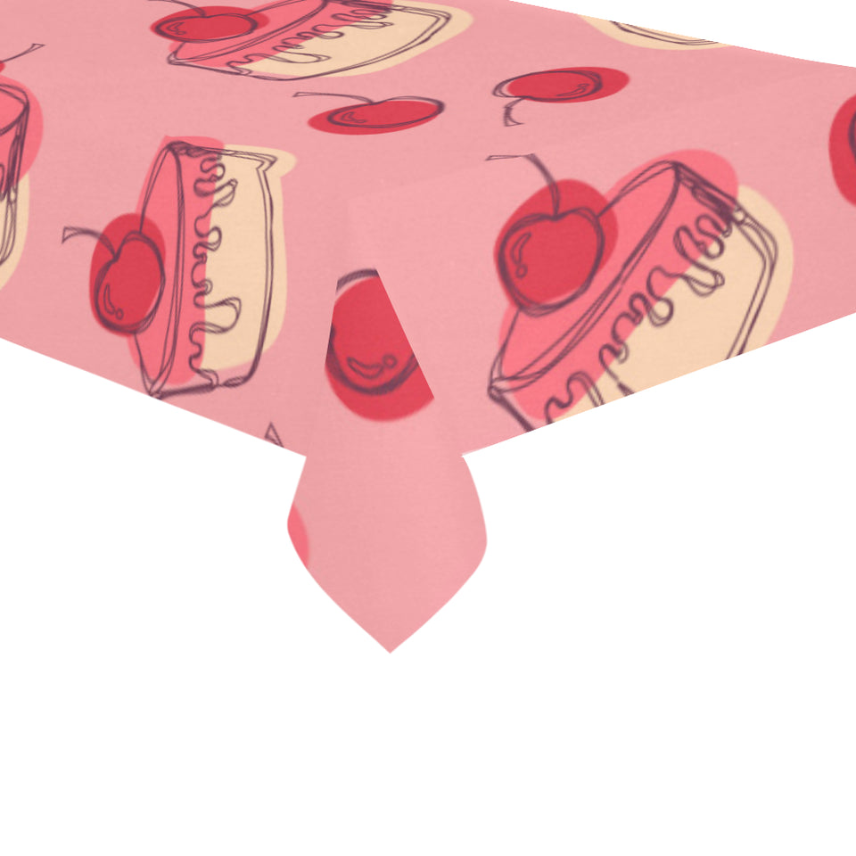 Cake cherry pattern Tablecloth