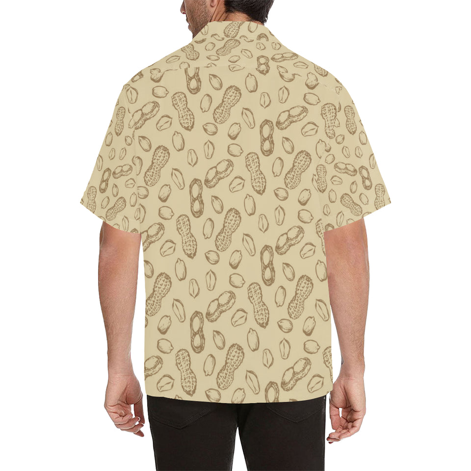 hand drawn peanuts pattern Men's All Over Print Hawaiian Shirt