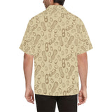 hand drawn peanuts pattern Men's All Over Print Hawaiian Shirt