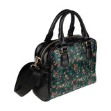 Snake forest pattern Shoulder Handbag