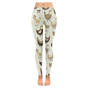 Cute rooster chicken cock Women's Legging Fulfilled In US
