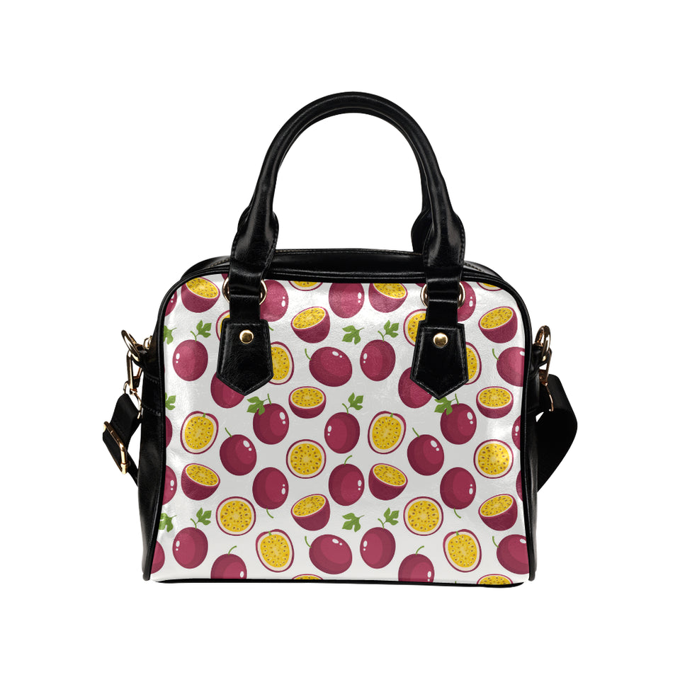Passion fruit design pattern Shoulder Handbag