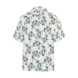 Peacock feather pattern Men's All Over Print Hawaiian Shirt