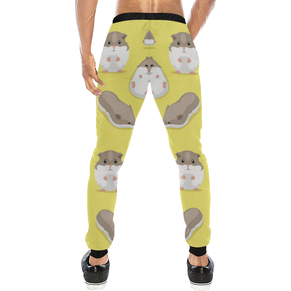 Cute Hamster pattern Unisex Casual Sweatpants