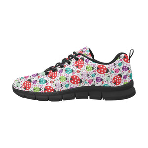 Ladybug Pattern Print Design 03 Women's Sneaker Shoes