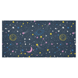 space pattern with planets, comets, constellations Tablecloth