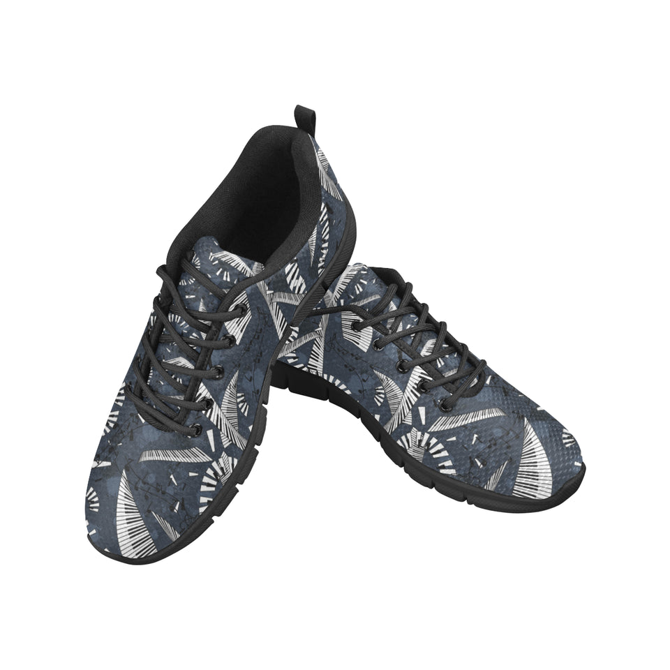 Piano Pattern Print Design 02 Men's Breathable Sneakers ( Model 055)