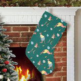 Kangaroo leaves pattern Christmas Stocking