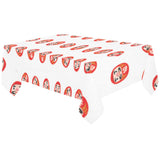 Daruma japanese wooden doll pattern Tablecloth