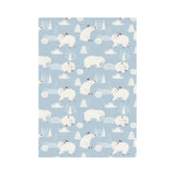 Cute polar bears Christmas decoration pattern House Flag Garden Flag