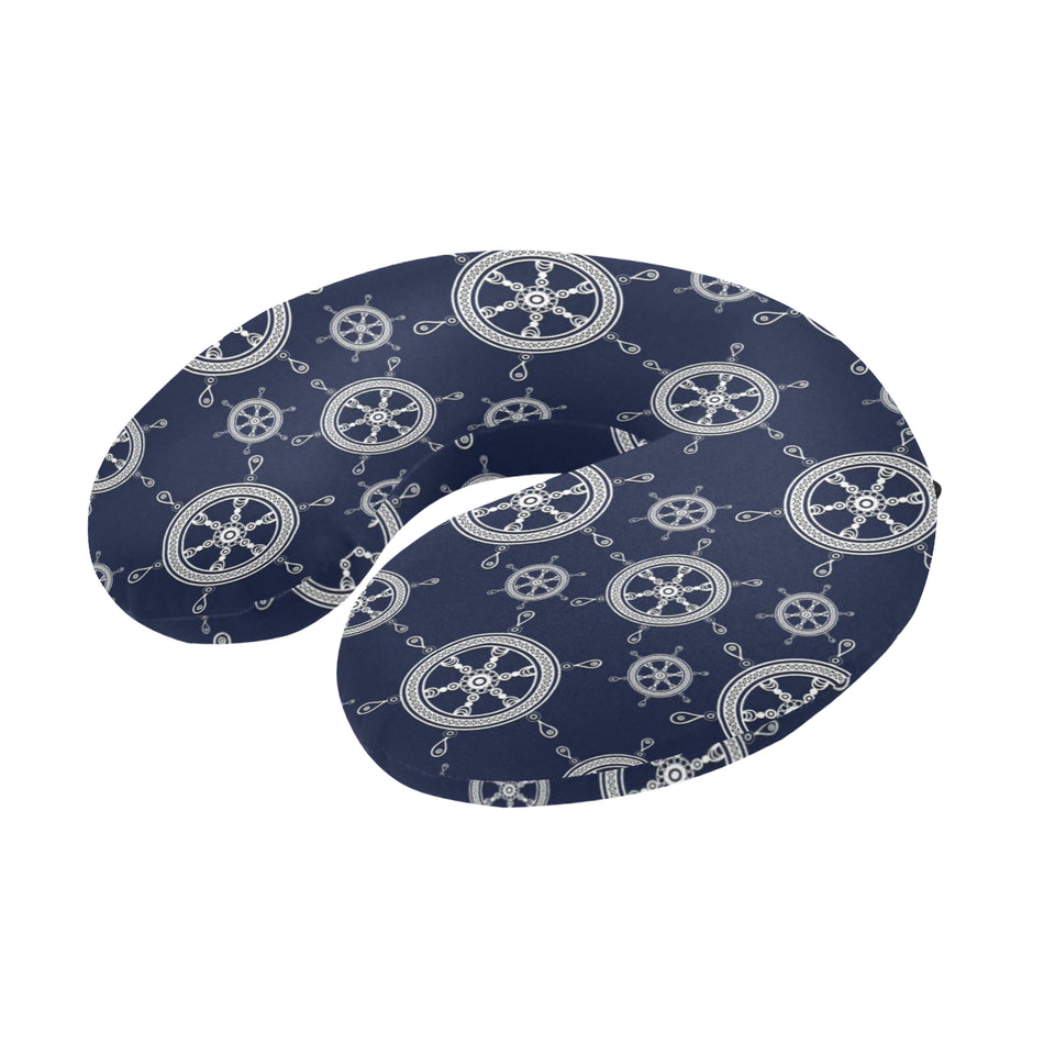 nautical steering wheel design pattern U-Shaped Travel Neck Pillow