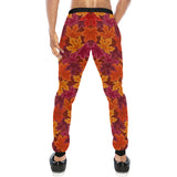 Autumn maple leaf pattern Unisex Casual Sweatpants