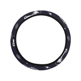 Chihuahua space helmet. astronaut pattern Car Steering Wheel Cover