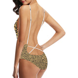Leopard skin print Women's One-Piece Swimsuit