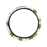 Sketch funny frog pattern Car Steering Wheel Cover