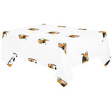 Cute beagle dog sleeping pattern Tablecloth