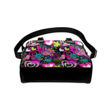 heart dot wave star creative design pattern Shoulder Handbag