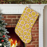 Passion fruits slice pattern Christmas Stocking